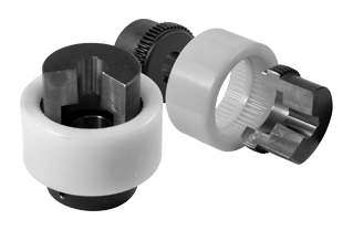 Sleeve couplings from R+L Hydraulics on transparent background 