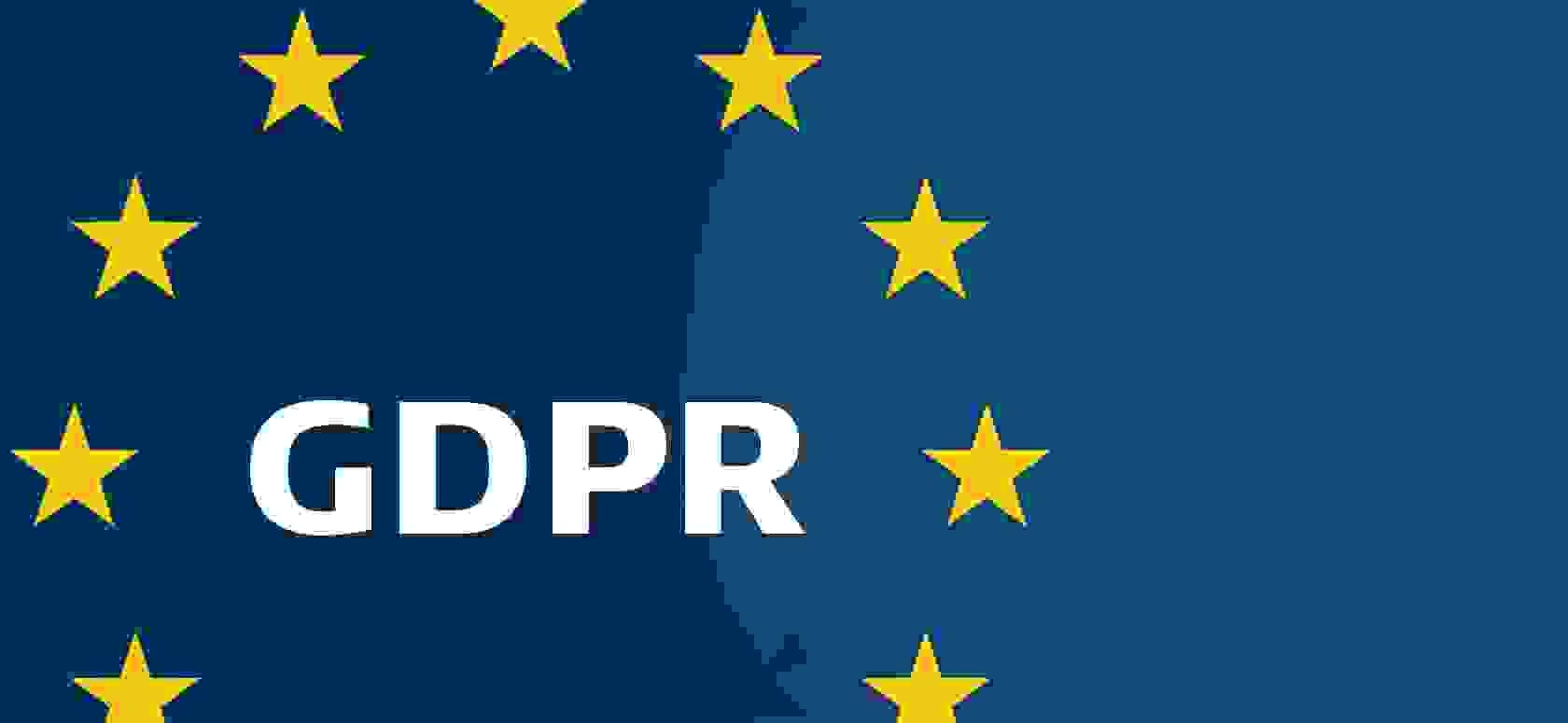 GDPR EU stars banner