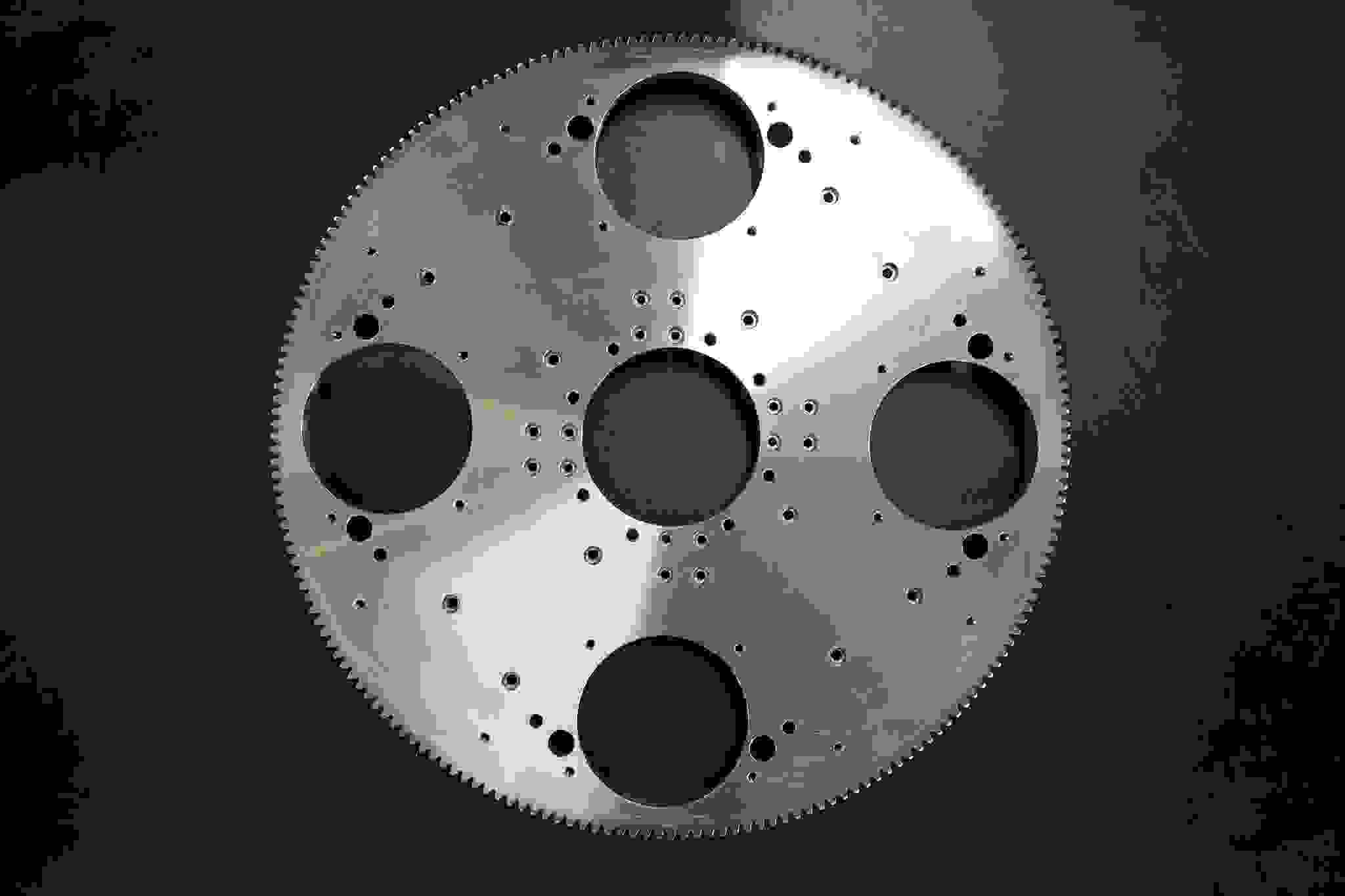 Gearwheel with multiple holes
