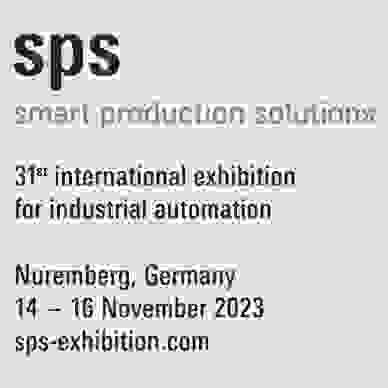 SPS Smart Production Solutions, November 14th to 16th  2023, Nuremberg, Germany