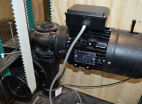 BJ worm gearboxe used at Aarhus theatre