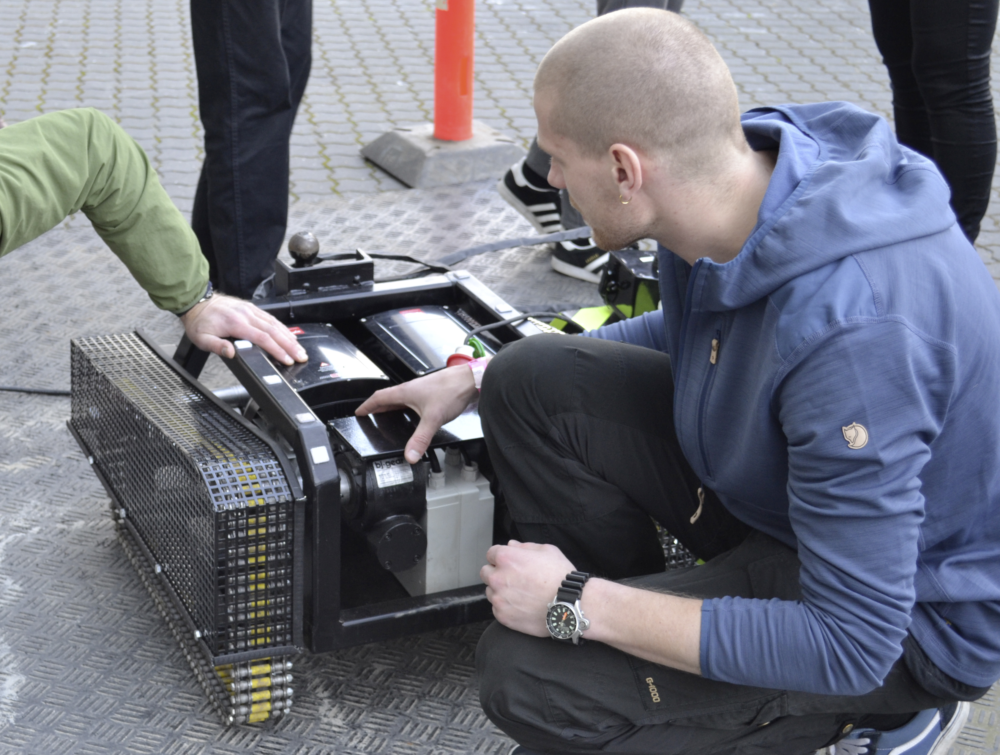 Trailermover with BJ-Gear demonstration