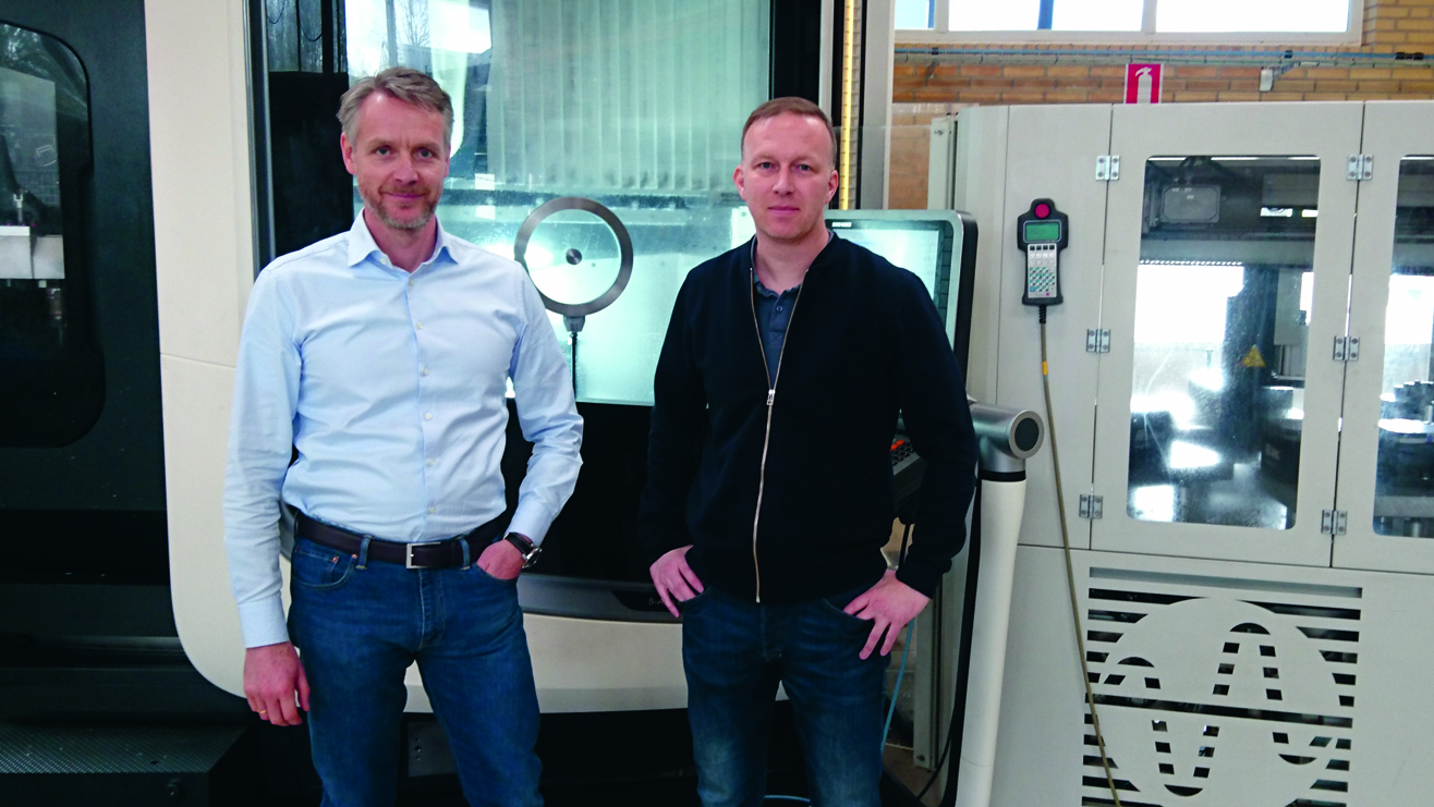 Acquisition of Ny Stenderup Maskinfabrik in 2018. Flemming Graversgaard and Torben Pryds