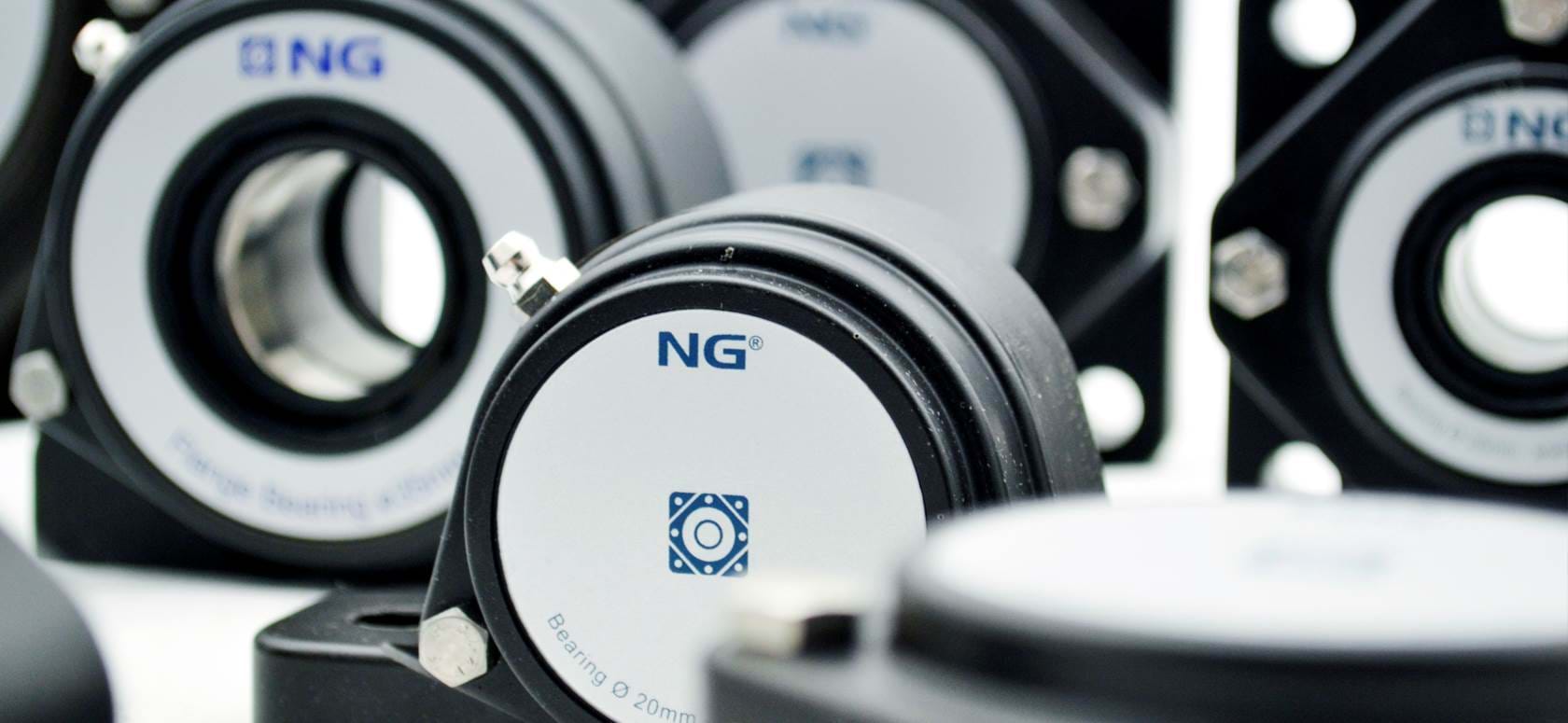  Various NG bearings with open and closed covers