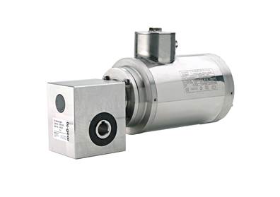 Stainless steel worm gearbox with motor IP65