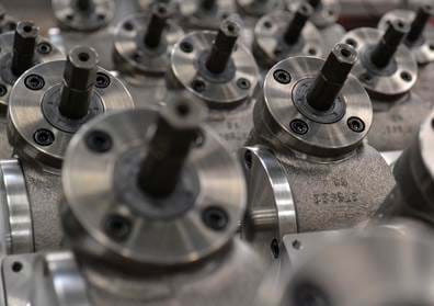  Many worm gears in greyish colours