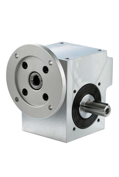 Hygienic worm gearboxes of stainless steel