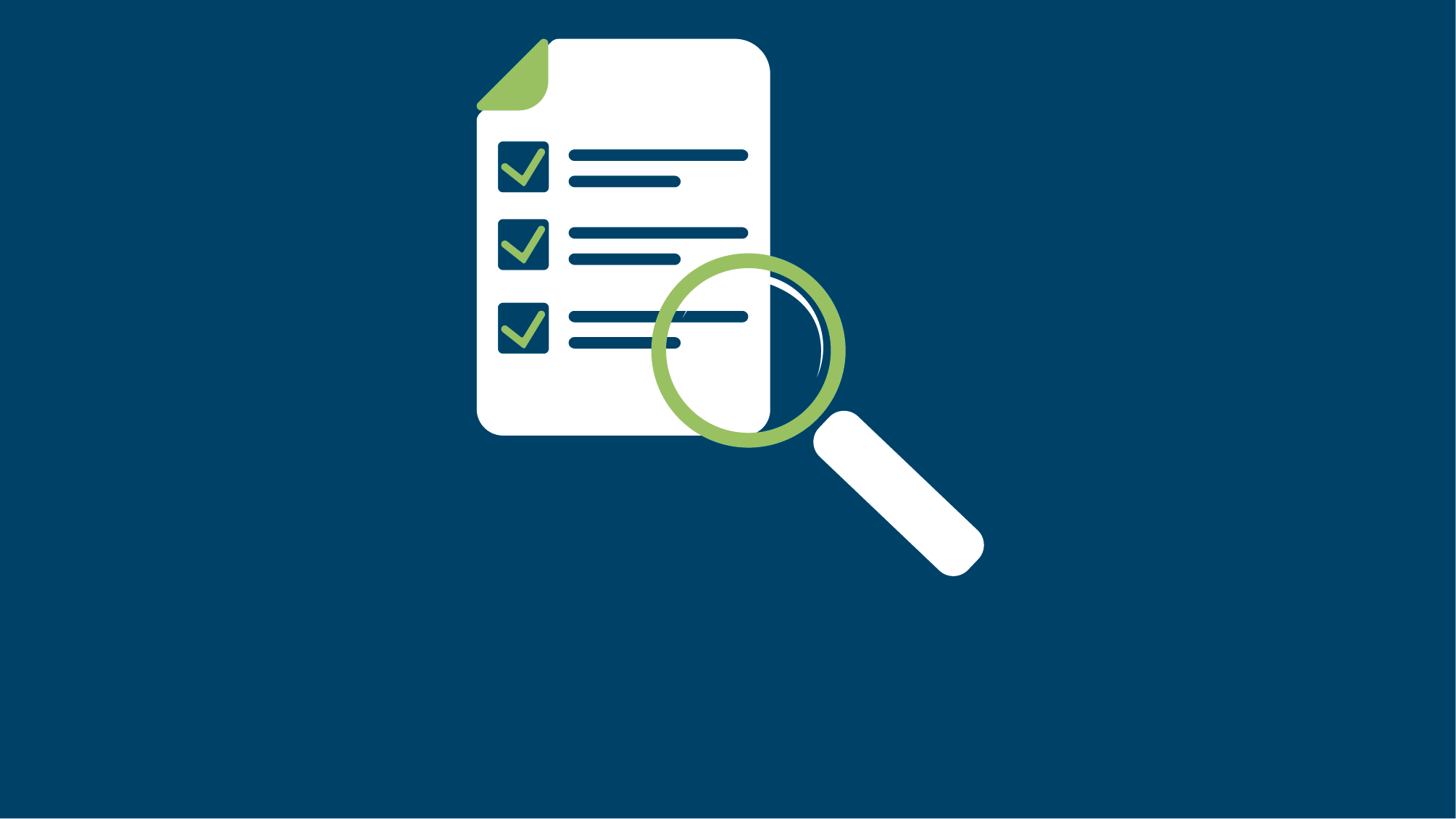 Inspection and evaluation animation