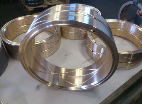 Large size bronze bearing