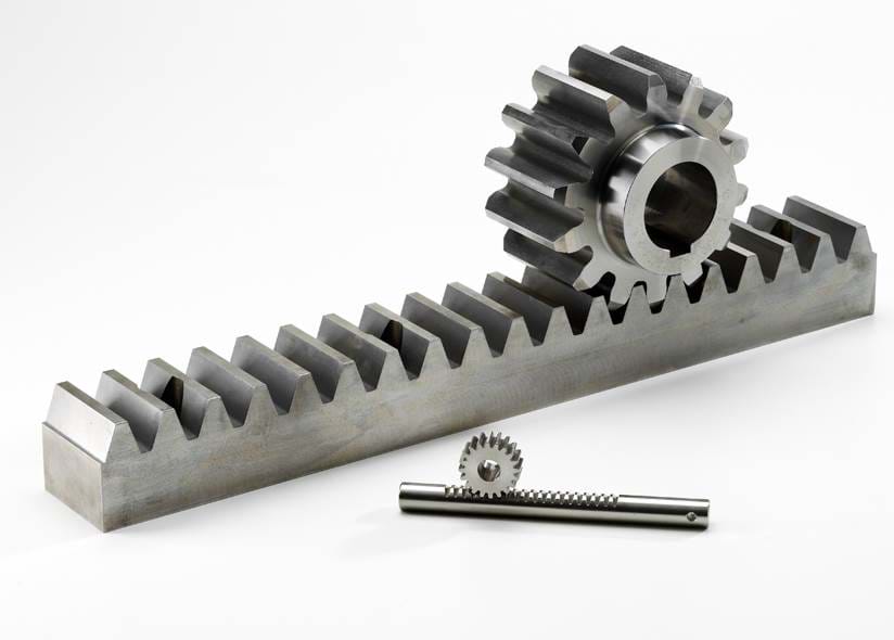 Gear wheels and racks