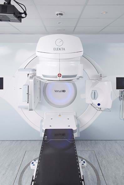 Elekta Versa HD patient table for radiation therapy