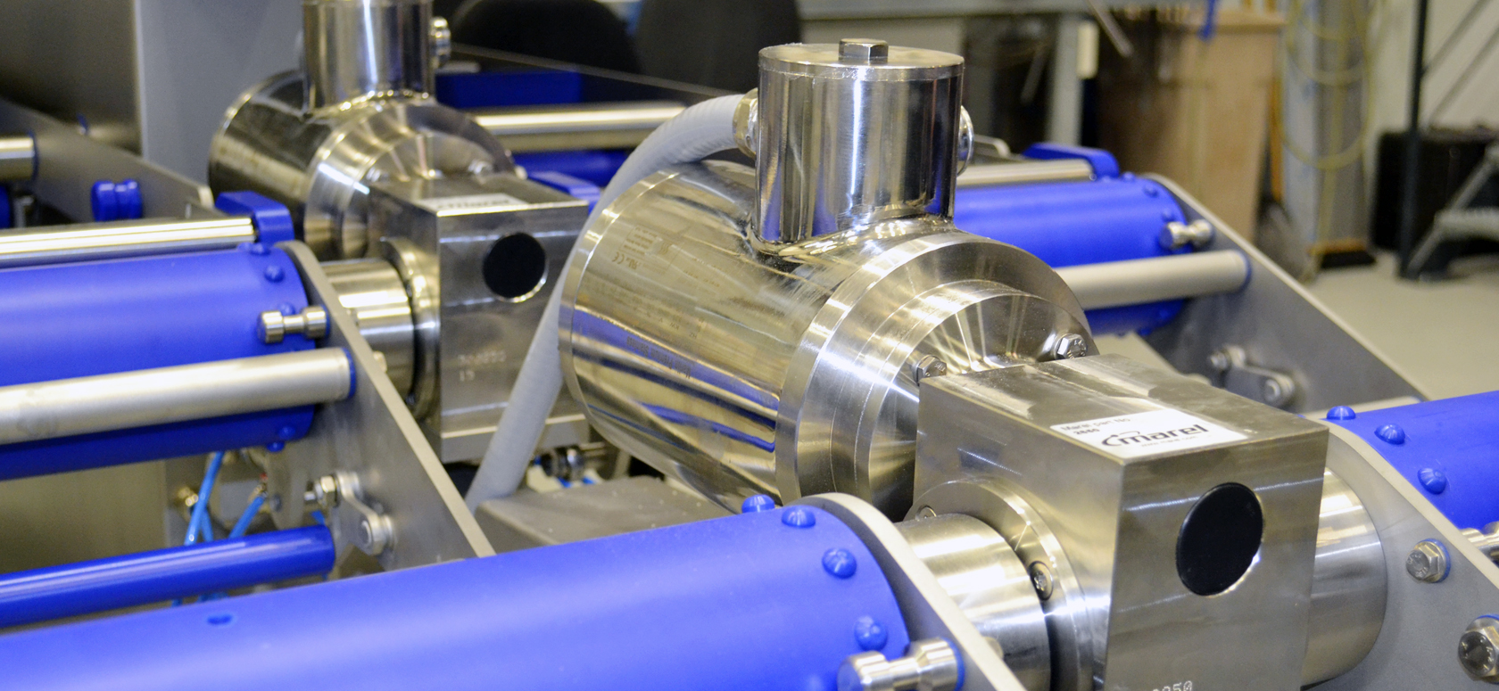 Stainless steel gearbox and motor