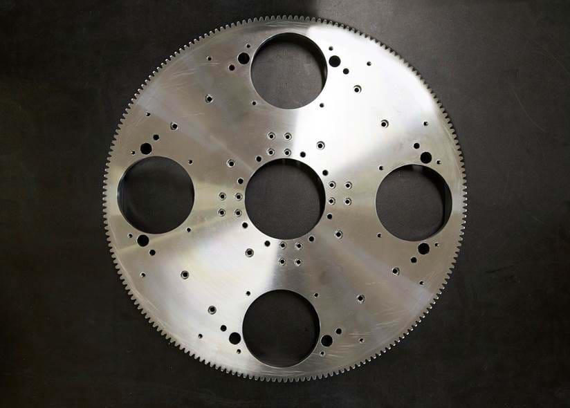 Gearwheel with multiple holes