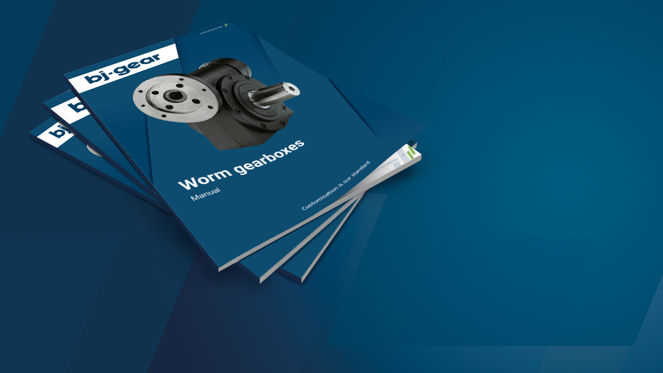 Worm gearboxes manual 